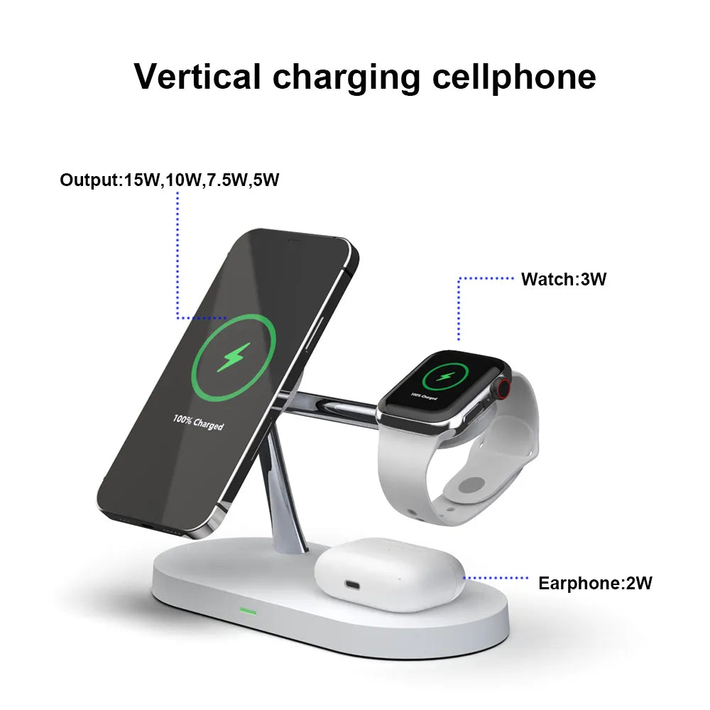 fast wireless charging station iOS: