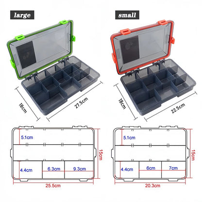 Waterproof Fishing Tackle Box: