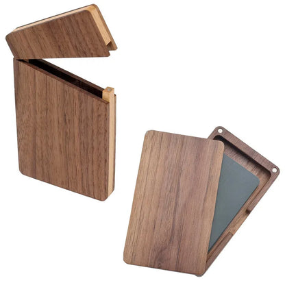 Wooden Business Card Holder: