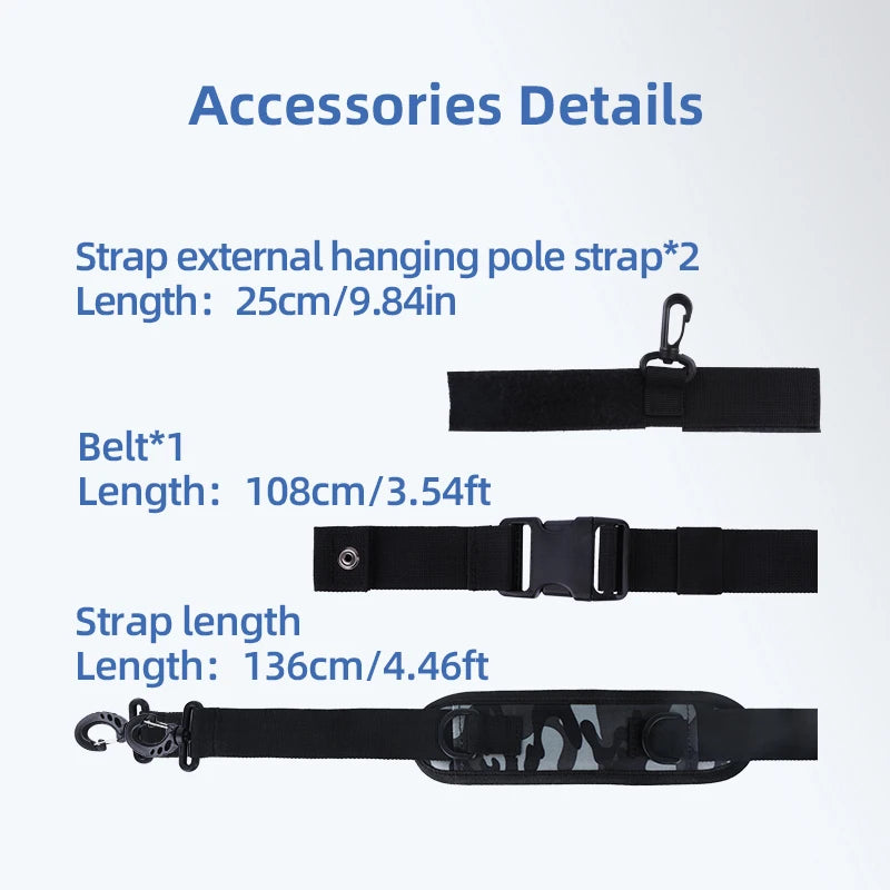 Multifunction Waterproof Fishing Bag: