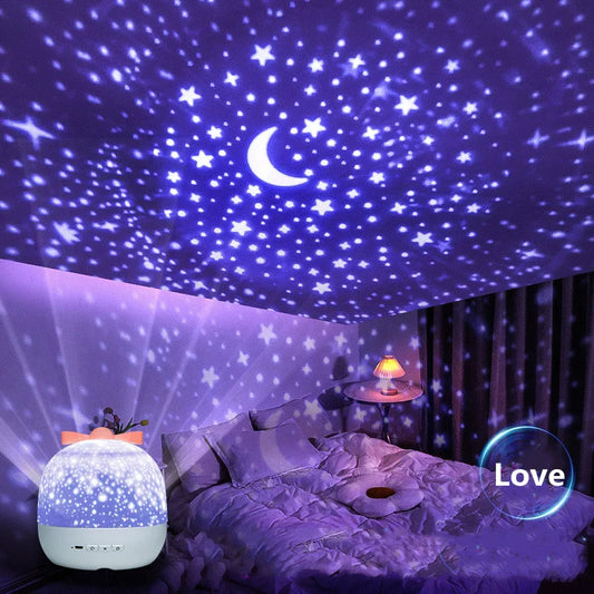 Star Projector Night Light: