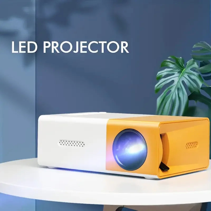 The YG300 HD Mini Projector redefines home: