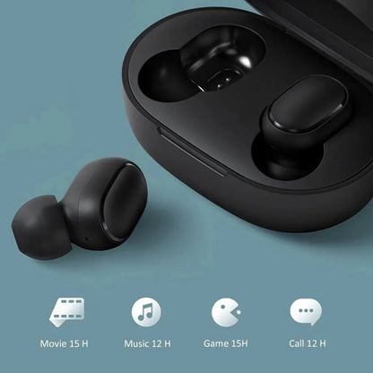 TWS A6S Wireless Bluetooth Headset Earbuds Noice Cancelling Earphone Bluetooth Headphones with Mic for Huawei Xiaomi Redmi