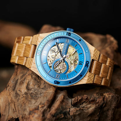 BOBO BIRD Orologio meccanico in legno: