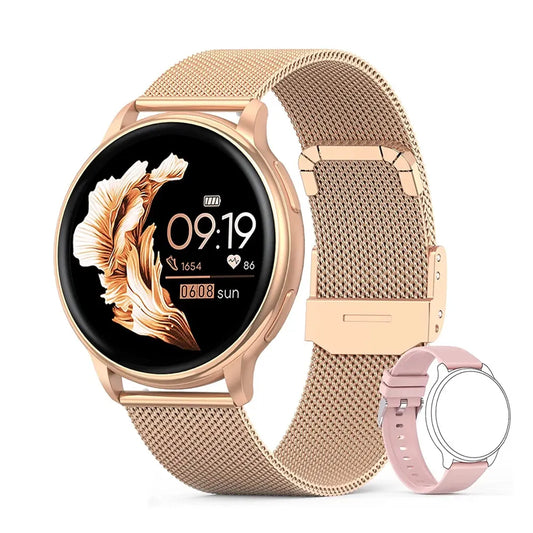 WEEDOM 2023 Chiamata Bluetooth Smart Watch Donna Quadrante personalizzato Orologi Uomo Sport Fitness Tracker Frequenza cardiaca Smartwatch per Android IOS