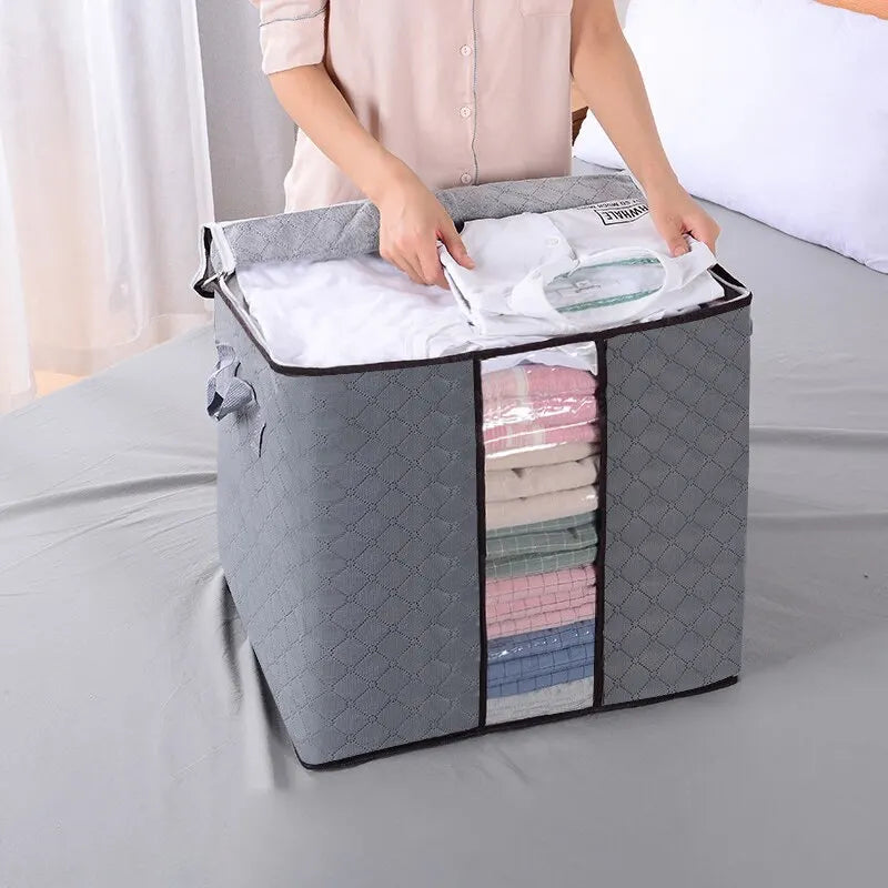 Large Capacity Non-Woven Storage Box: