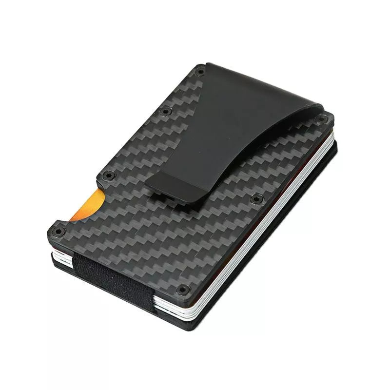 DIENQI Carbon Fiber Card Holder