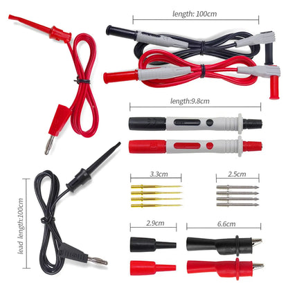 P1308B 18PCS Test Lead Kit: