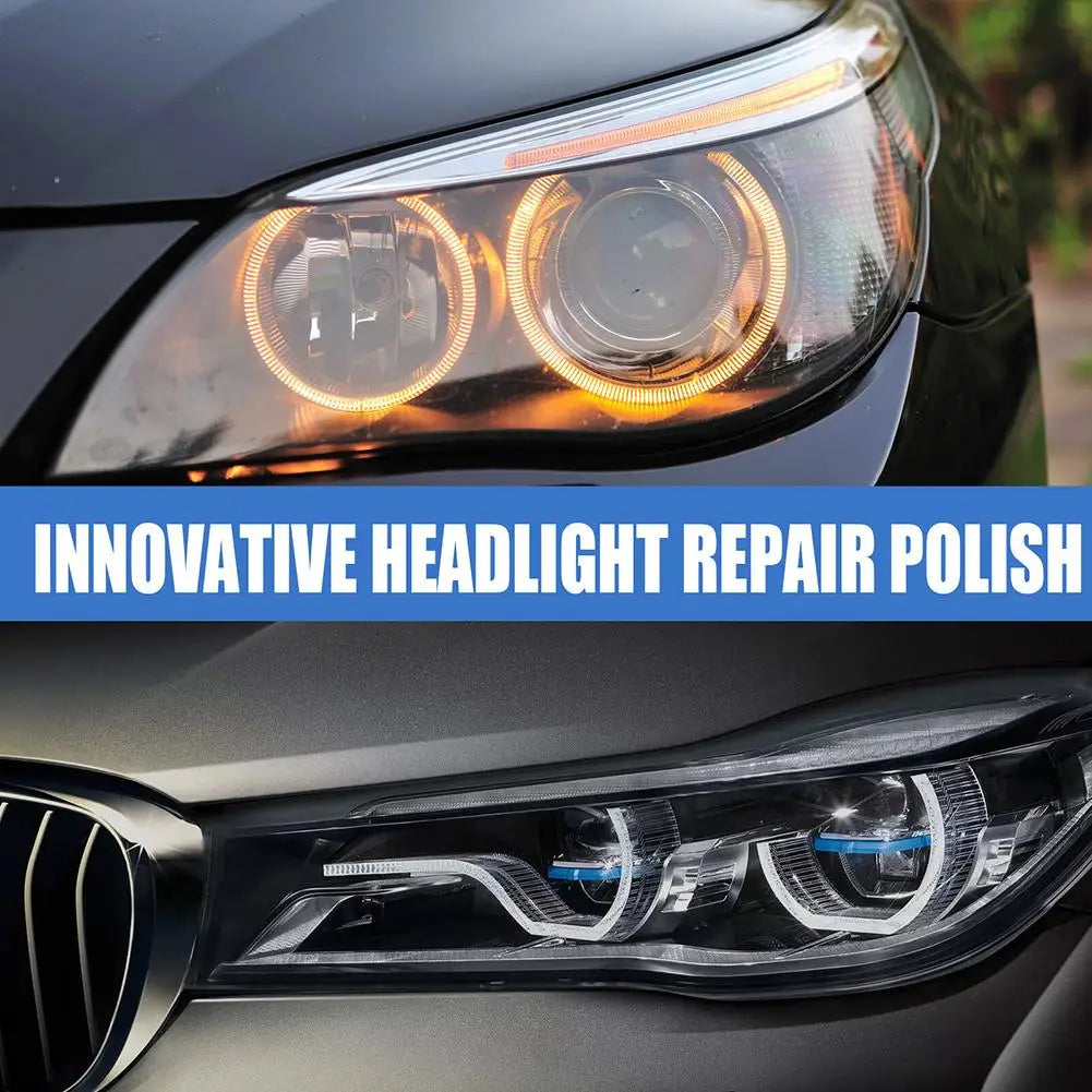 Revive car headlights with 20ml repair fluid