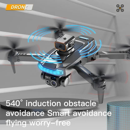 Drone P15 : double caméra 8K, GPS, évitement d'obstacles :