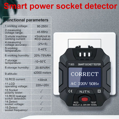 NJTY Socket Tester: