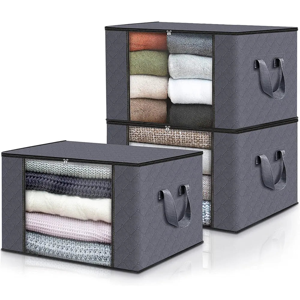 Large Capacity Foldable Clothes Storage Bag: