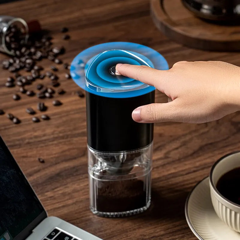 Portable Electric Coffee Grinder with USB Charging: