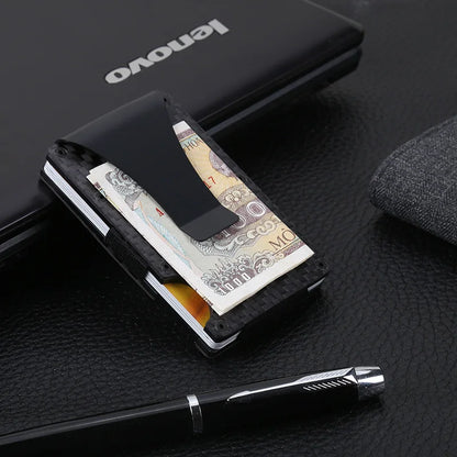 DIENQI Carbon Fiber Card Holder