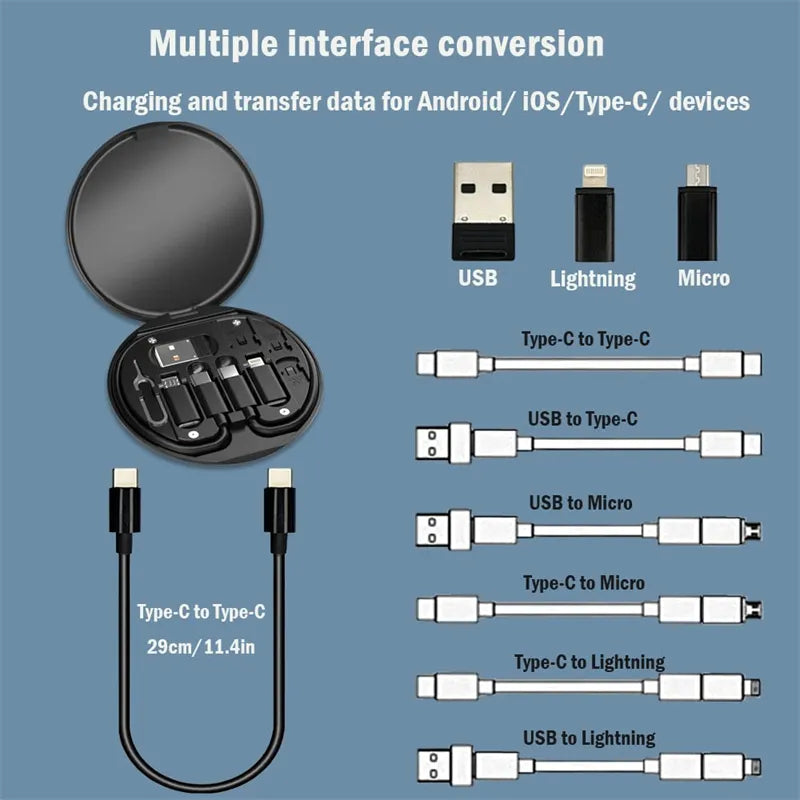 Introducing the 60W OTG Converter Multi-Storage Box: