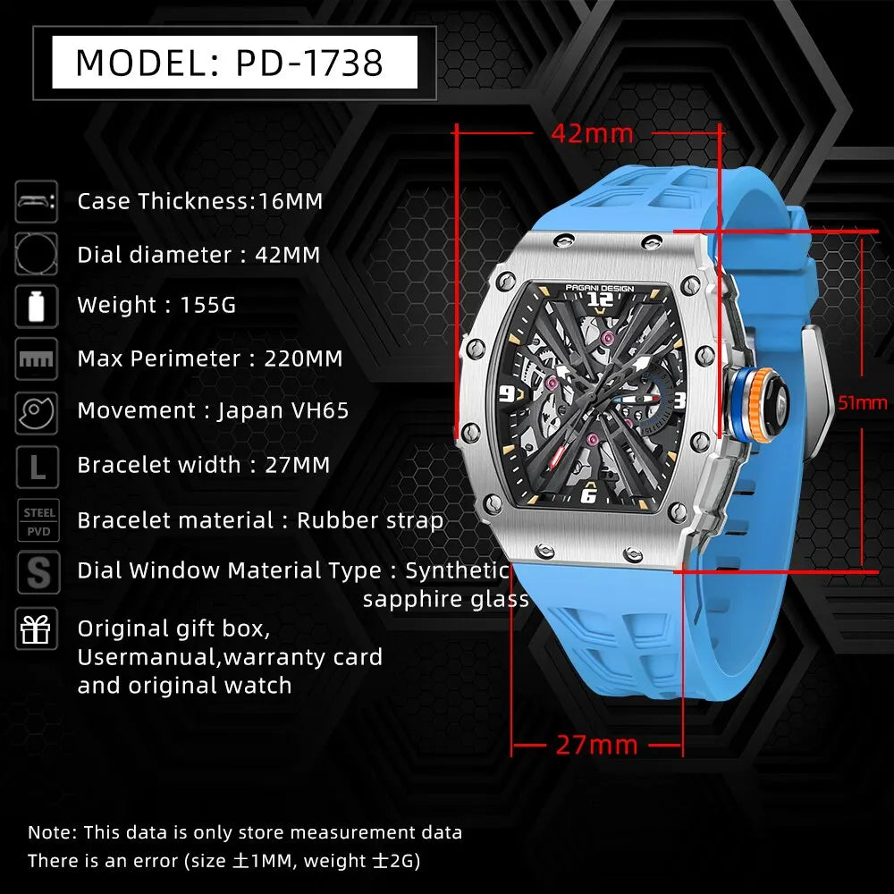 2024 New PAGANI DESIGN Men's Quartz Watches