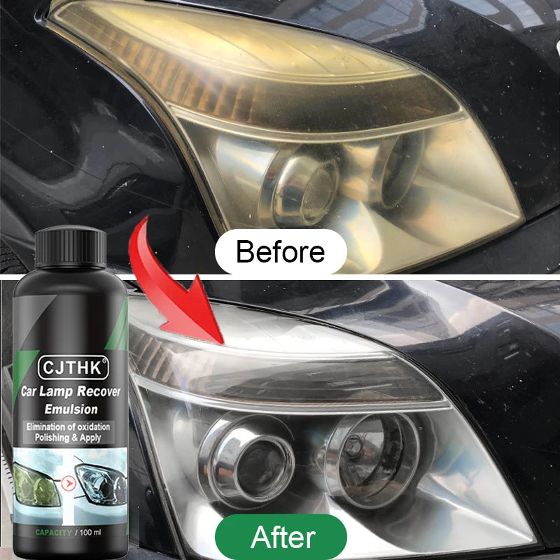 Restore car headlights with our polishing kit: