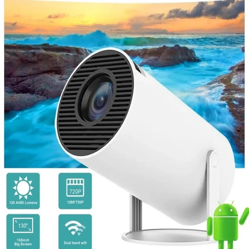 HY300 Android Wifi Smart Portable Projector: