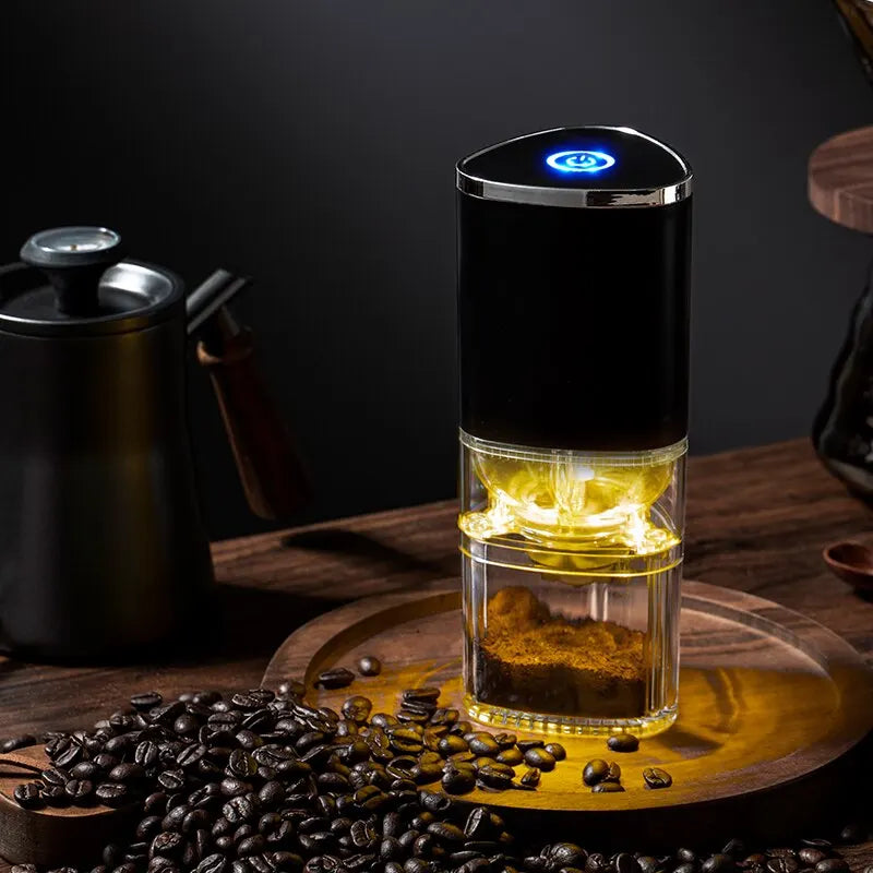 Portable Electric Coffee Grinder with USB Charging: