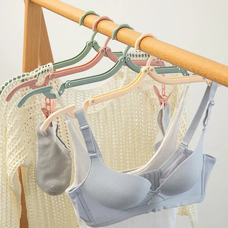 Multifunctional Folding Clothes Hanger: