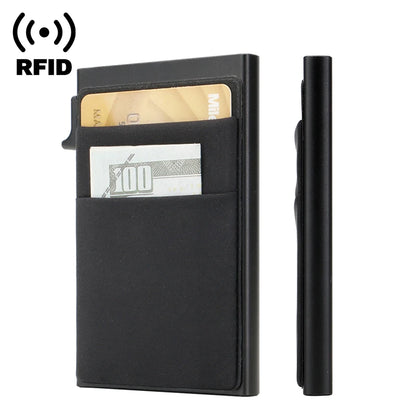 RFID Metal Slim Card Holder: