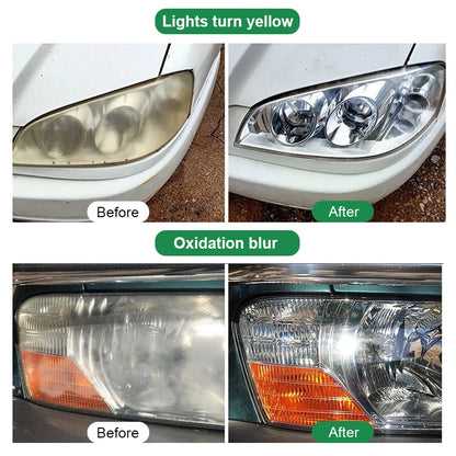 Restore car headlights with our polishing kit: