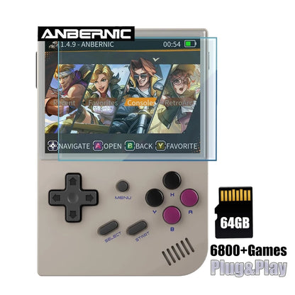 Presenting the ANBERNIC RG35XX Portable Gaming Console: 3.5