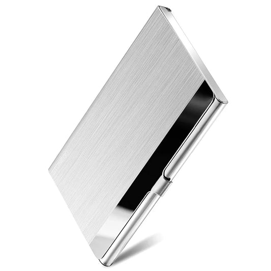 Metal Business Card Holder - Slim Pocket