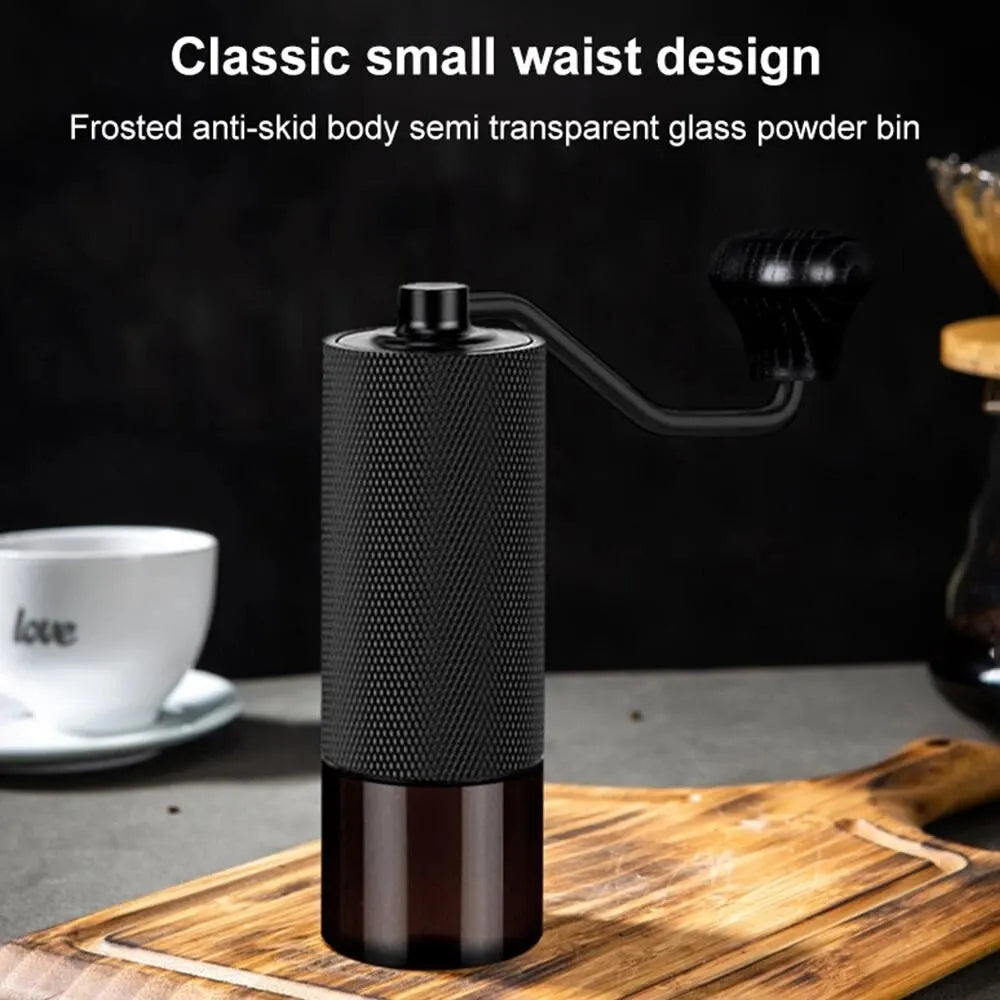 Stainless Steel Manual Coffee Grinder: