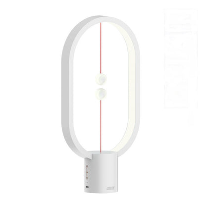 Lampada da tavolo per atmosfera da comodino a LED sospesa USB con mini interruttore magnetico intelligente