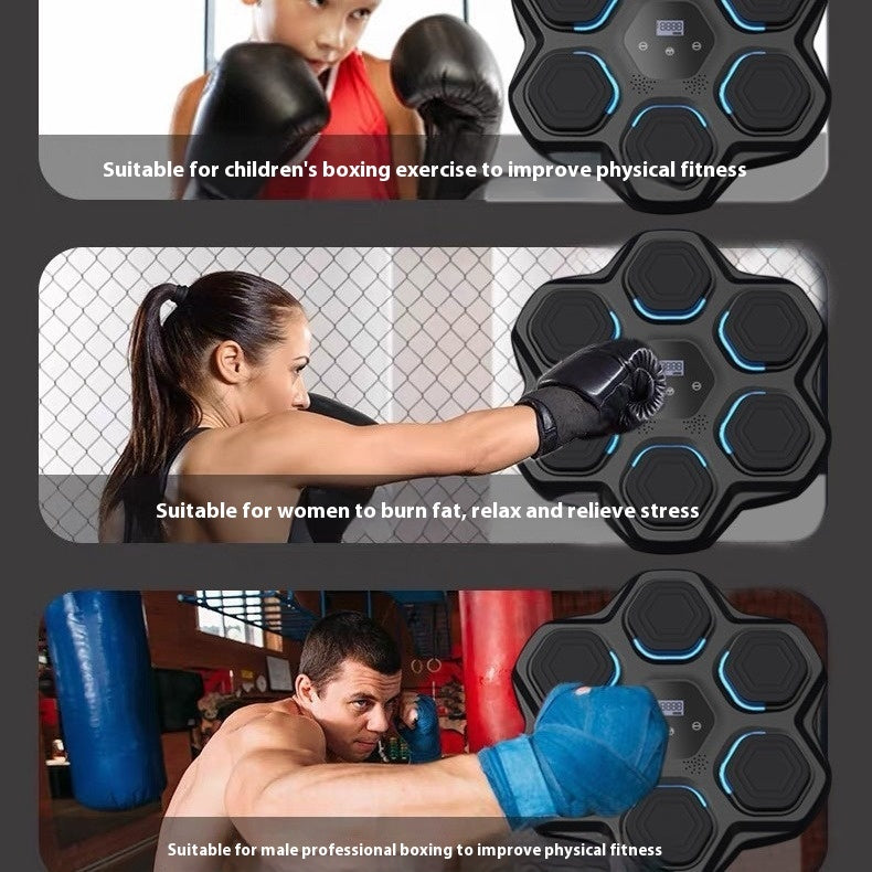 Smart Music Boxing Target Reazione di allenamento domestico montata a parete