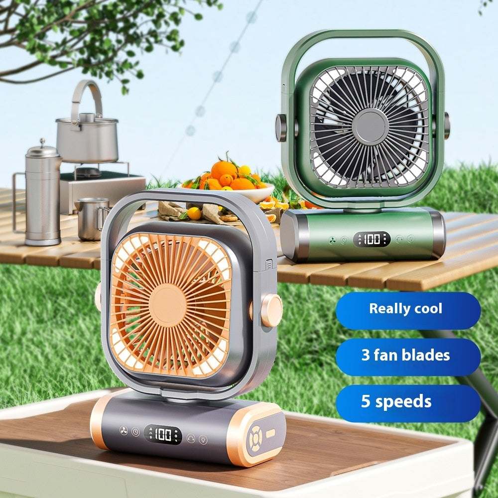 Camping Fan Portable And Versatile Outdoor Rechargeable Air Circulator